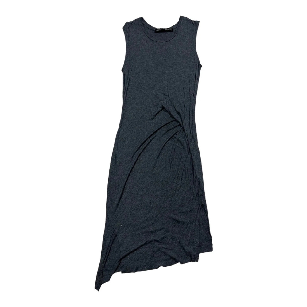 AllSaints Marilla Asymmetric Hem Twist Waist Tank Dress